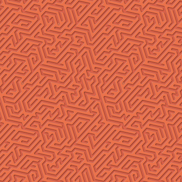 maze pattern design sample